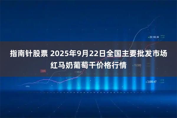 指南针股票 2025年9月22日全国主要批发市场红马奶葡萄干价格行情