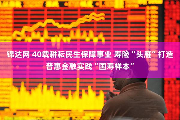 锦达网 40载耕耘民生保障事业 寿险“头雁”打造普惠金融实践“国寿样本”
